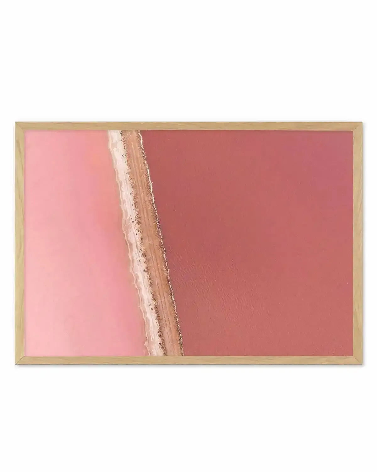 Pink Lakes Art Print from Olive et Oriel where you can shop wallpaper and artworks online