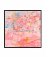 Pink Luxe by Antonia Tzenova | Framed Canvas Art Print