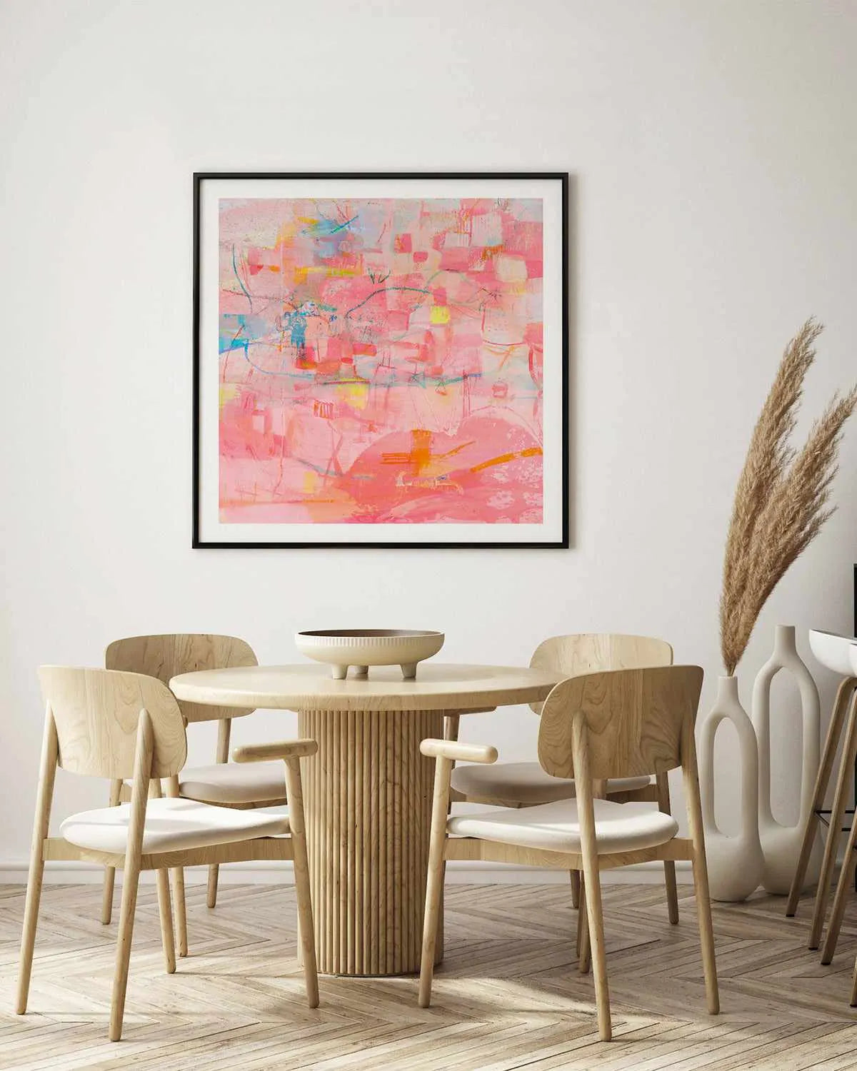 Pink Luxe by Antonia Tzenova Art Print from Olive et Oriel where you can shop wallpaper and artworks online