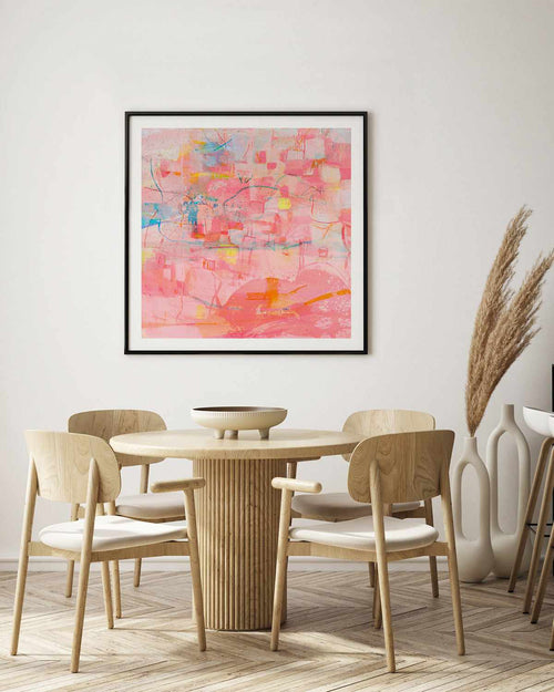 Pink Luxe by Antonia Tzenova Art Print