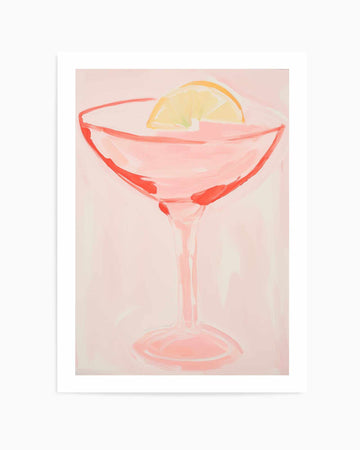 Pink Margarita | Art Print from Olive et Oriel where you can shop wallpaper and artworks online
