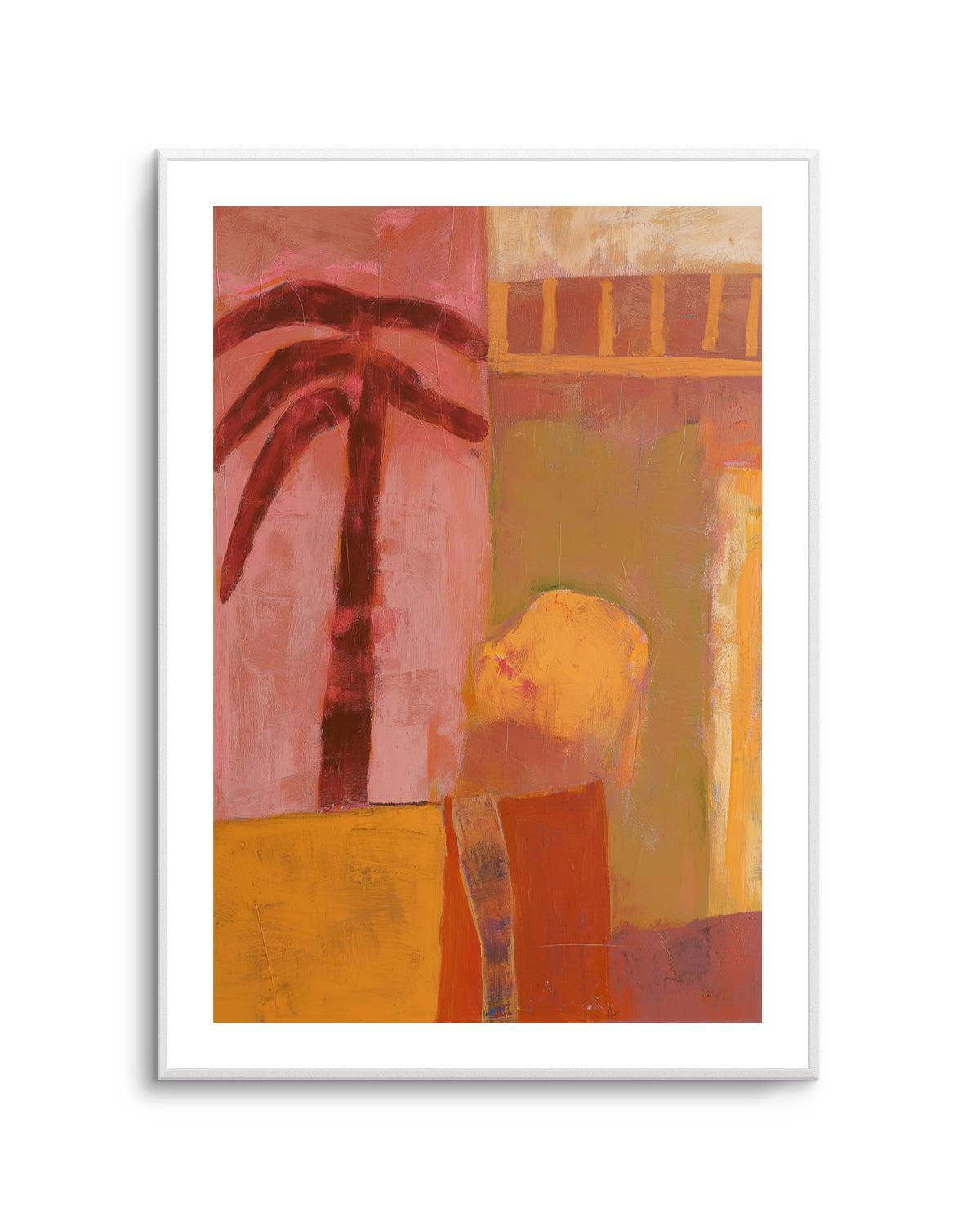 Pink Mesa Palms II | Art Print from Olive et Oriel where you can shop wallpaper and artworks online