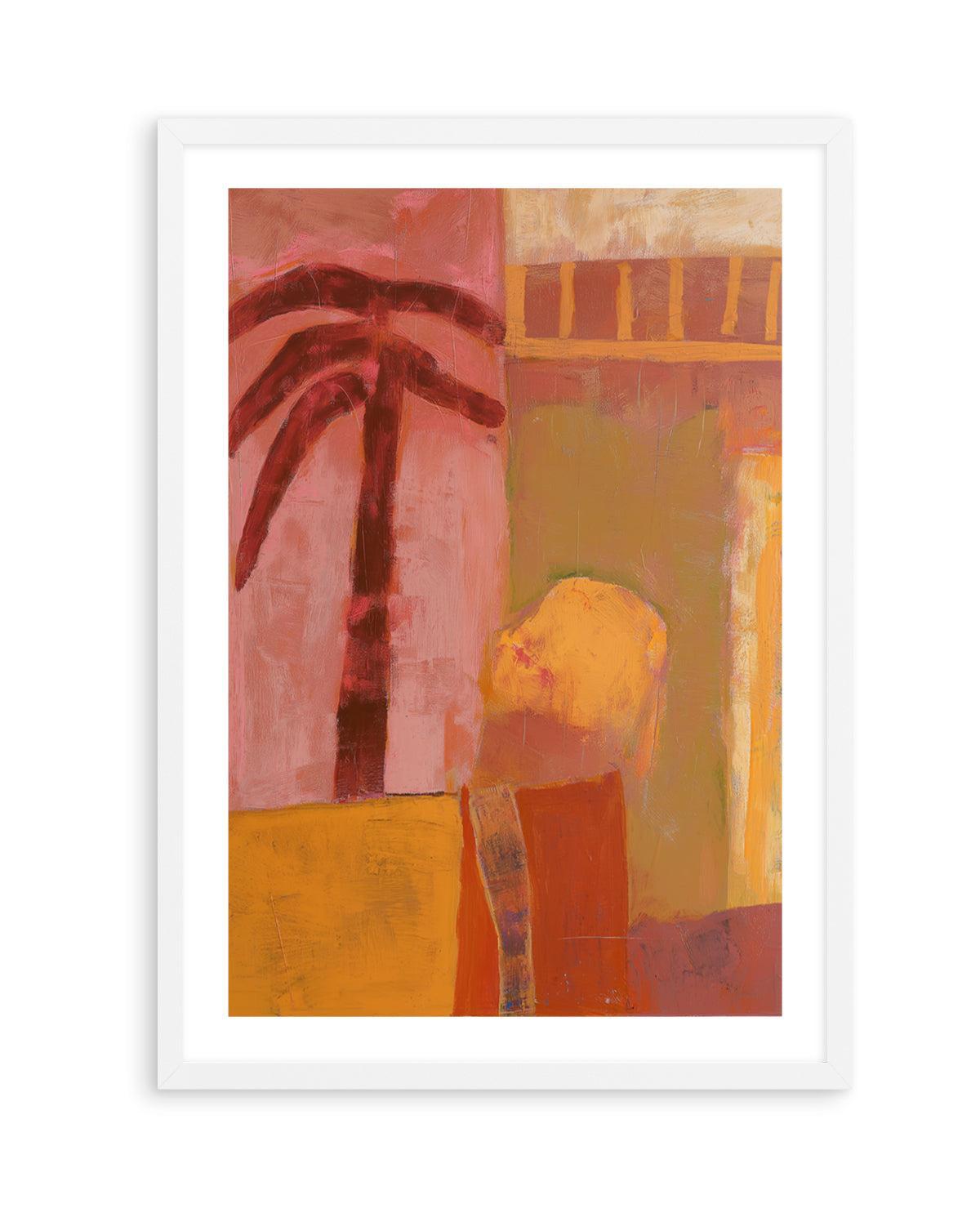 Pink Mesa Palms II | Art Print from Olive et Oriel where you can shop wallpaper and artworks online