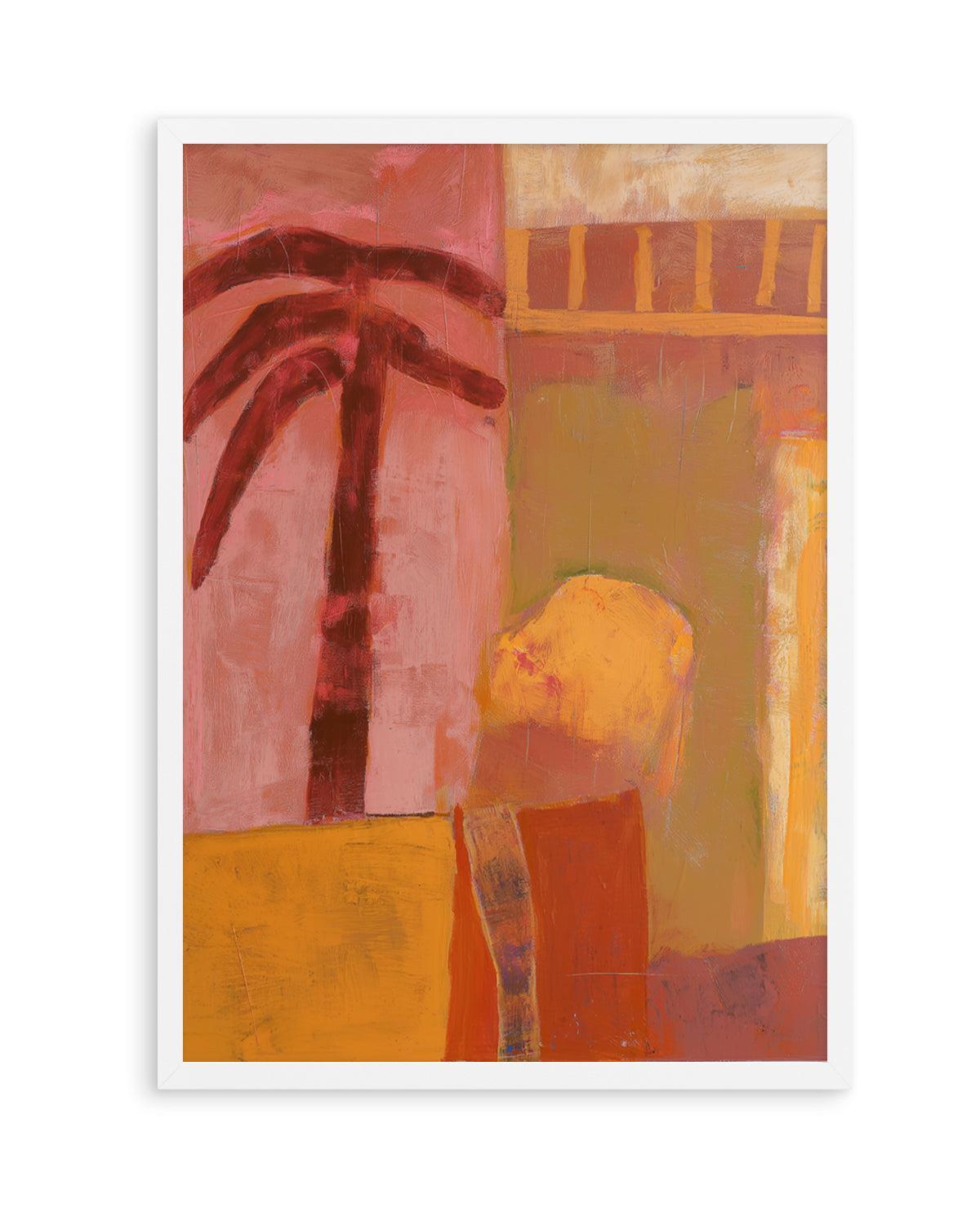 Pink Mesa Palms II | Art Print from Olive et Oriel where you can shop wallpaper and artworks online