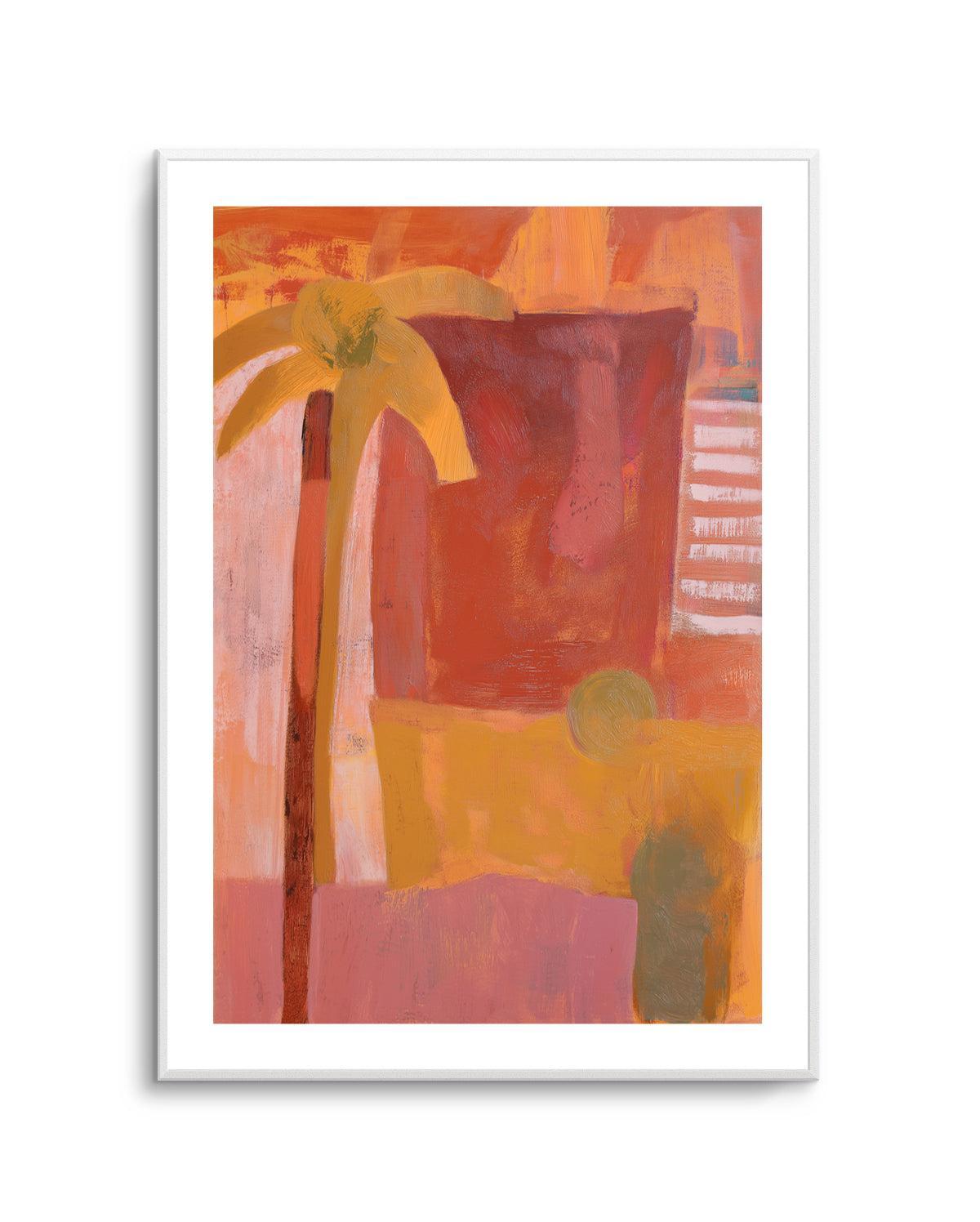 Pink Mesa Palms III | Art Print