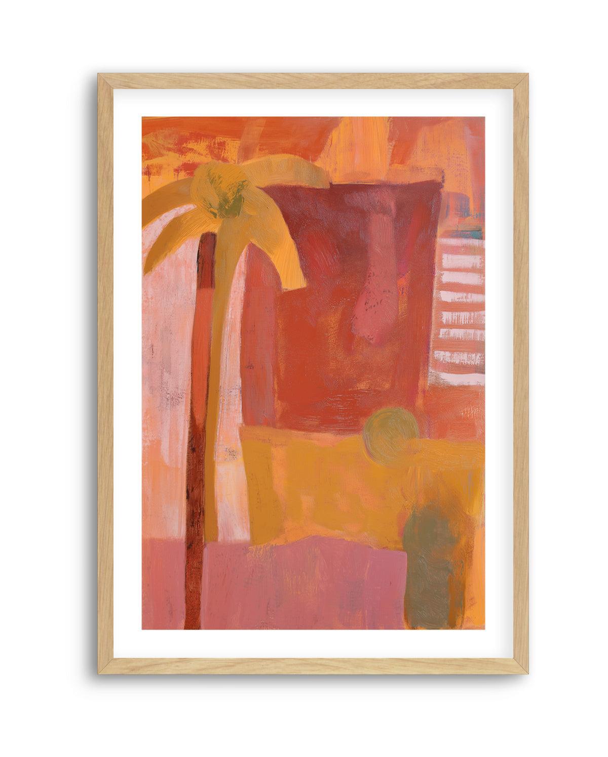 Pink Mesa Palms III | Art Print from Olive et Oriel where you can shop wallpaper and artworks online