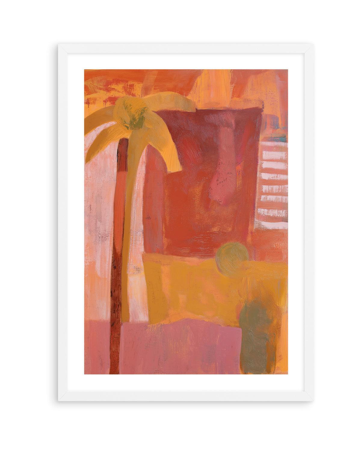 Pink Mesa Palms III | Art Print from Olive et Oriel where you can shop wallpaper and artworks online