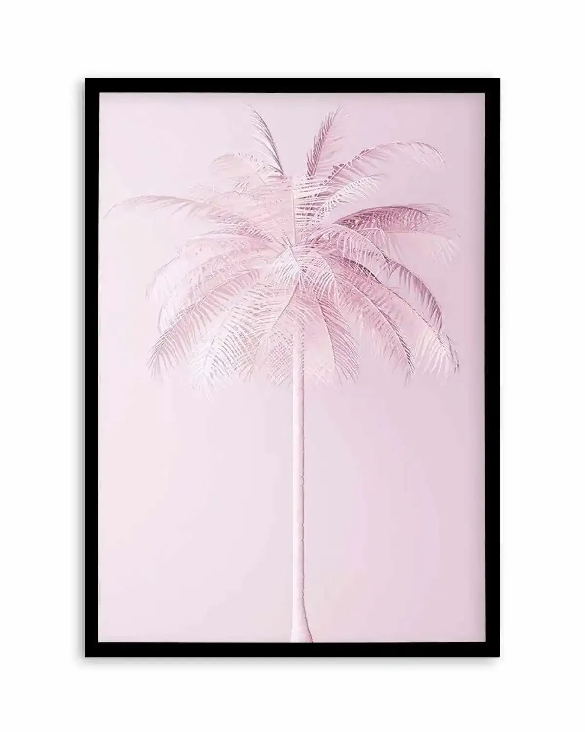 Pink Palm Art Print from Olive et Oriel where you can shop wallpaper and artworks online