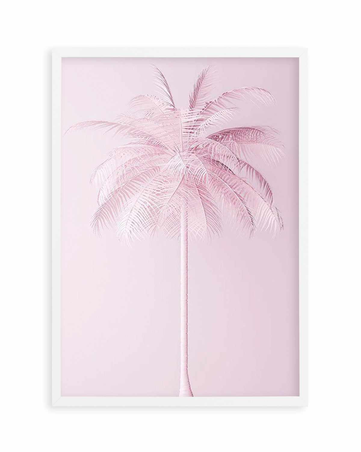 Pink Palm Art Print