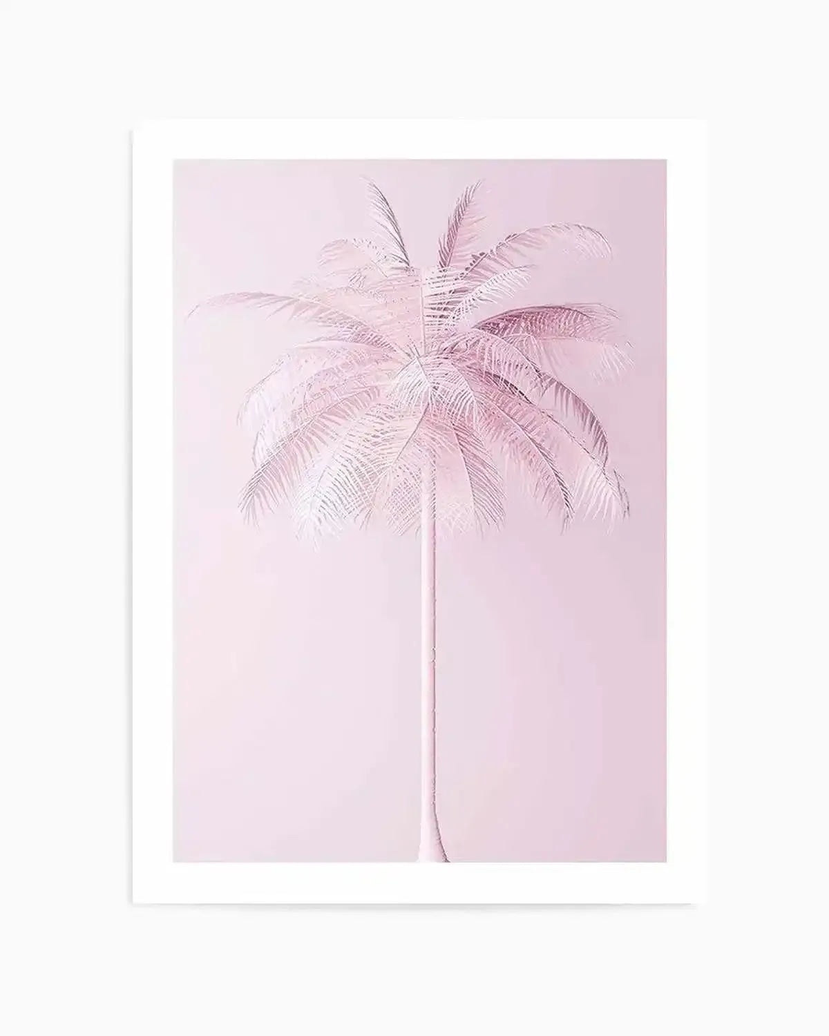 Pink Palm Art Print from Olive et Oriel where you can shop wallpaper and artworks online