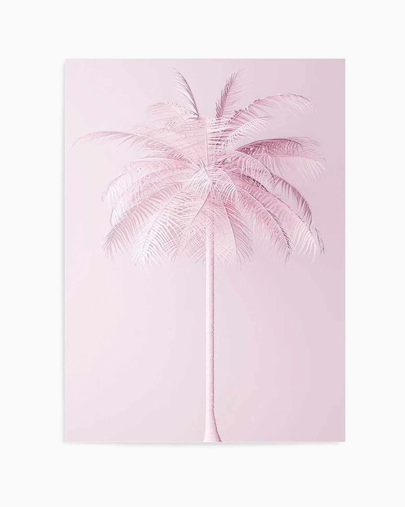 Pink Palm Art Print