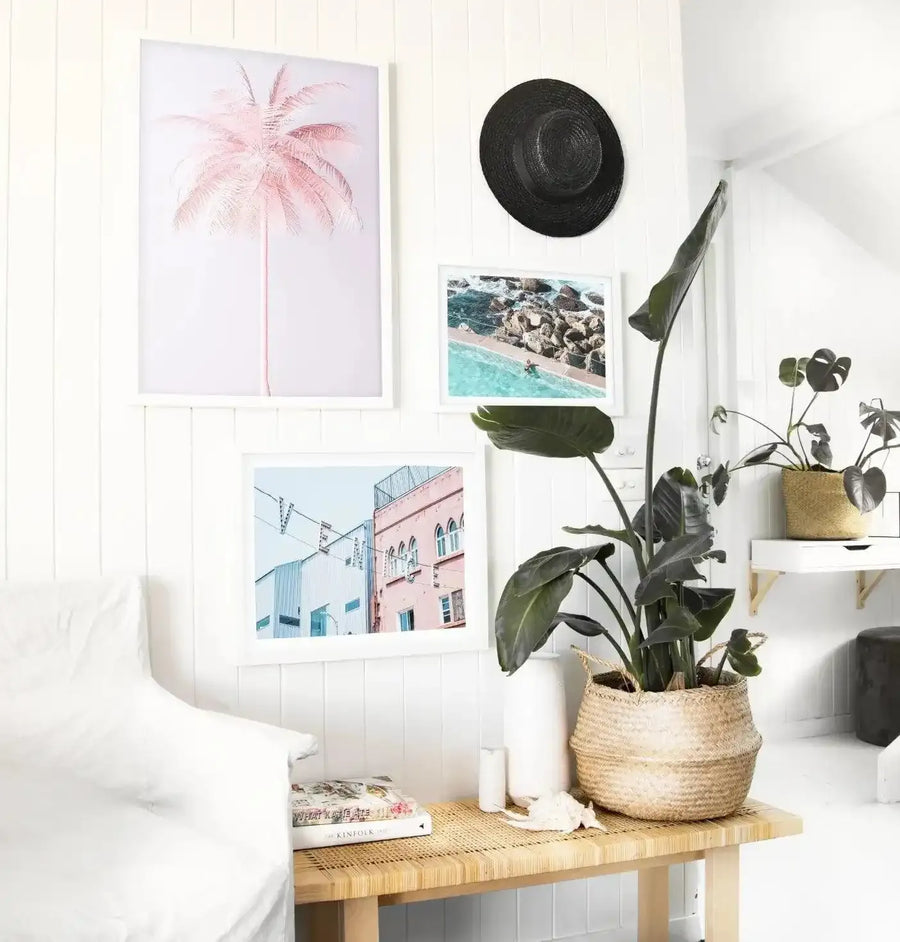 Pink Palm | The OG Art Print-PRINT-Olive et Oriel-Olive et Oriel-Buy-Australian-Art-Prints-Online-with-Olive-et-Oriel-Your-Artwork-Specialists-Austrailia-Decorate-With-Coastal-Photo-Wall-Art-Prints-From-Our-Beach-House-Artwork-Collection-Fine-Poster-and-Framed-Artwork