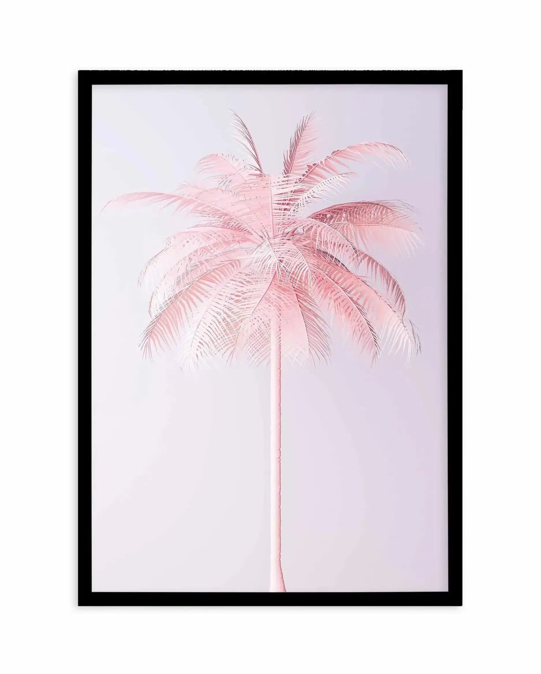 Pink Palm | The OG Art Print-PRINT-Olive et Oriel-Olive et Oriel-A5 | 5.8" x 8.3" | 14.8 x 21cm-Black-With White Border-Buy-Australian-Art-Prints-Online-with-Olive-et-Oriel-Your-Artwork-Specialists-Austrailia-Decorate-With-Coastal-Photo-Wall-Art-Prints-From-Our-Beach-House-Artwork-Collection-Fine-Poster-and-Framed-Artwork