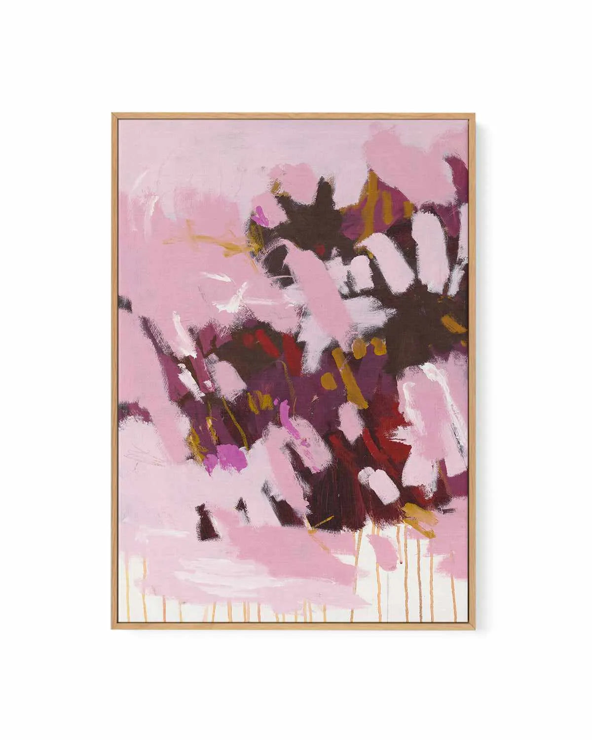 Pink Paniculata I PT by Alicia Benetatos | Framed Canvas Art Print from Olive et Oriel where you can shop wallpaper and artworks online