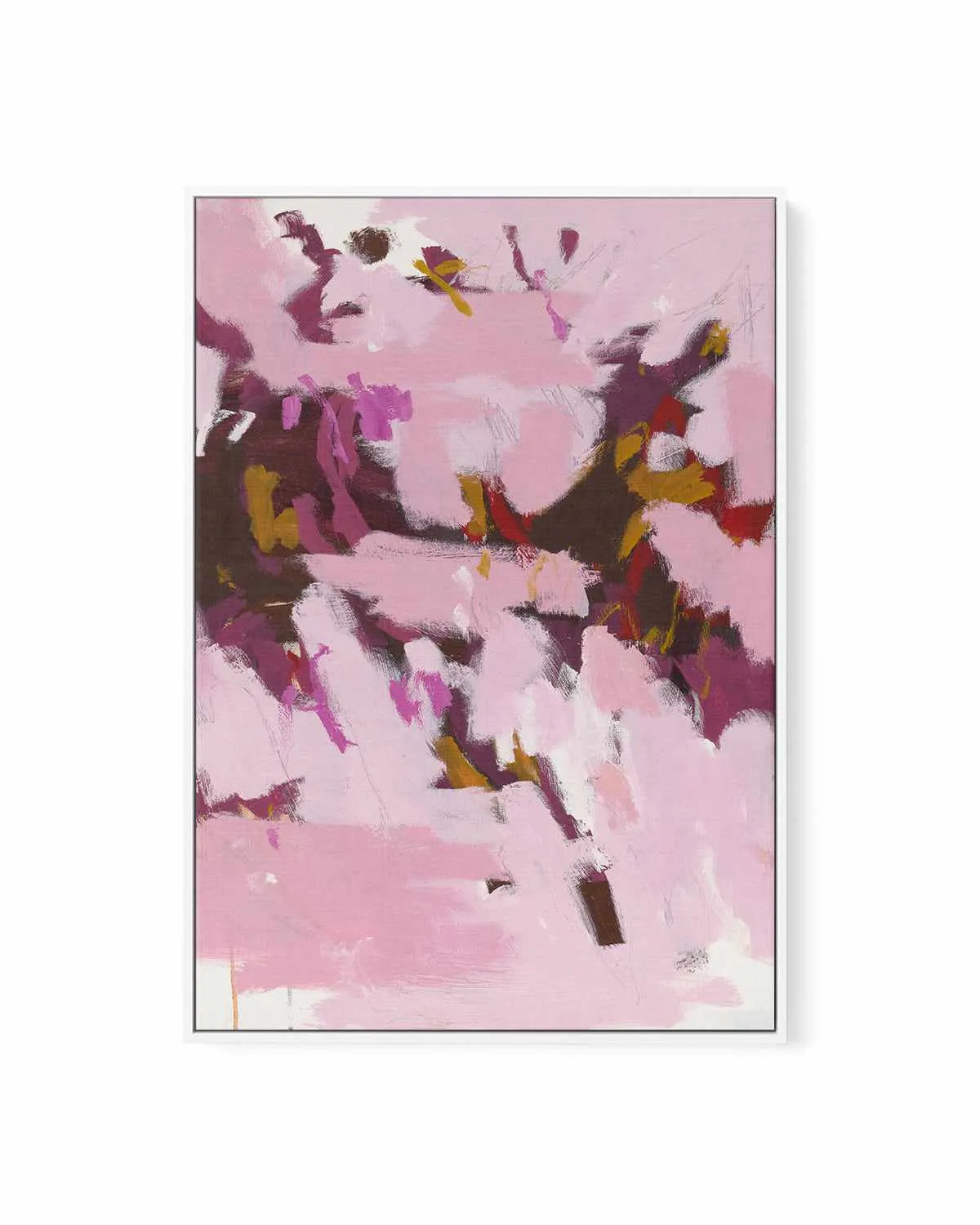 Pink Paniculata II PT by Alicia Benetatos | Framed Canvas Art Print from Olive et Oriel where you can shop wallpaper and artworks online