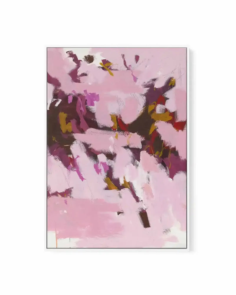 Pink Paniculata II PT by Alicia Benetatos | Framed Canvas Art Print from Olive et Oriel where you can shop wallpaper and artworks online
