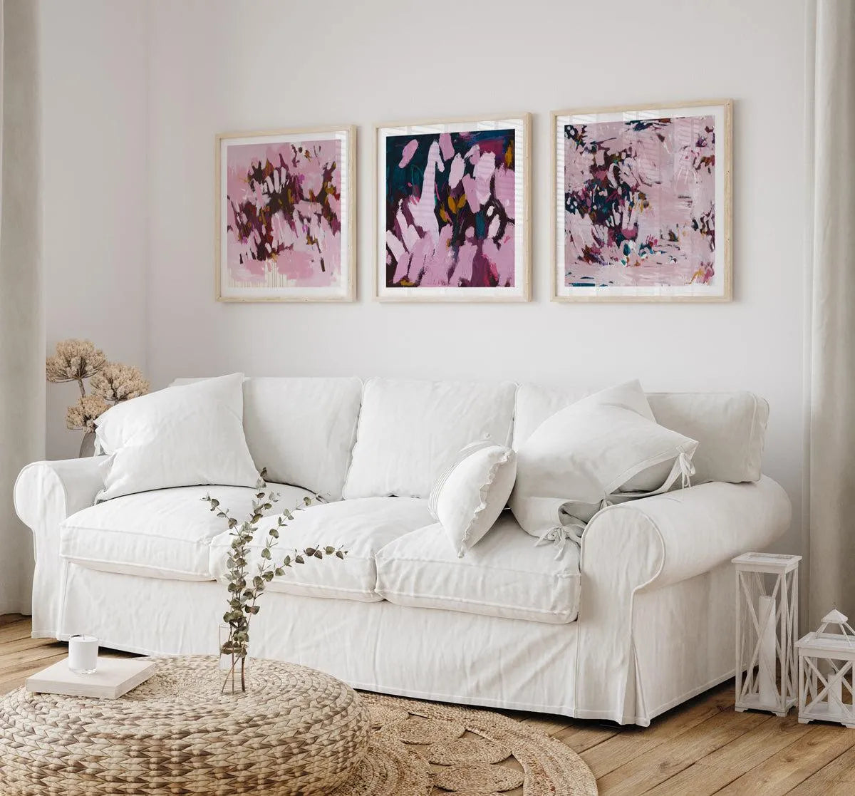 Pink Paniculata by Alicia BenetatosArt Print-PRINT-Olive et Oriel-Alicia Benetatos-Buy-Australian-Art-Prints-Online-with-Olive-et-Oriel-Your-Artwork-Specialists-Austrailia-Decorate-With-Coastal-Photo-Wall-Art-Prints-From-Our-Beach-House-Artwork-Collection-Fine-Poster-and-Framed-Artwork