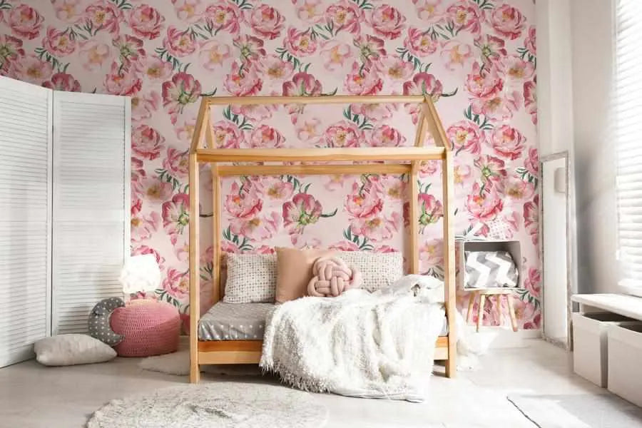 Pink Peony Roses Wallpaper-Wallpaper-Buy Kids Removable Wallpaper Online Our Custom Made Children‚àö¬¢‚Äö√á¬®‚Äö√ë¬¢s Wallpapers Are A Fun Way To Decorate And Enhance Boys Bedroom Decor And Girls Bedrooms They Are An Amazing Addition To Your Kids Bedroom Walls Our Collection of Kids Wallpaper Is Sure To Transform Your Kids Rooms Interior Style From Pink Wallpaper To Dinosaur Wallpaper Even Marble Wallpapers For Teen Boys Shop Peel And Stick Wallpaper Online Today With Olive et Oriel