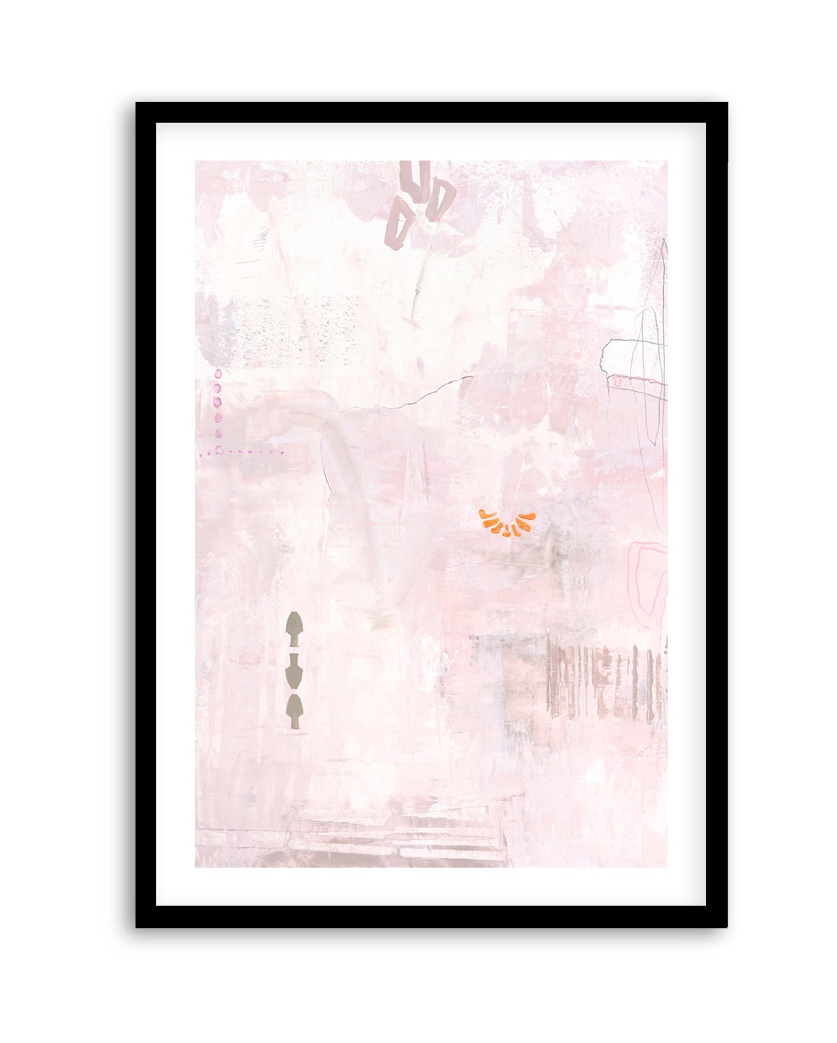 Pink Petite by Design Fabrikken | Art Print