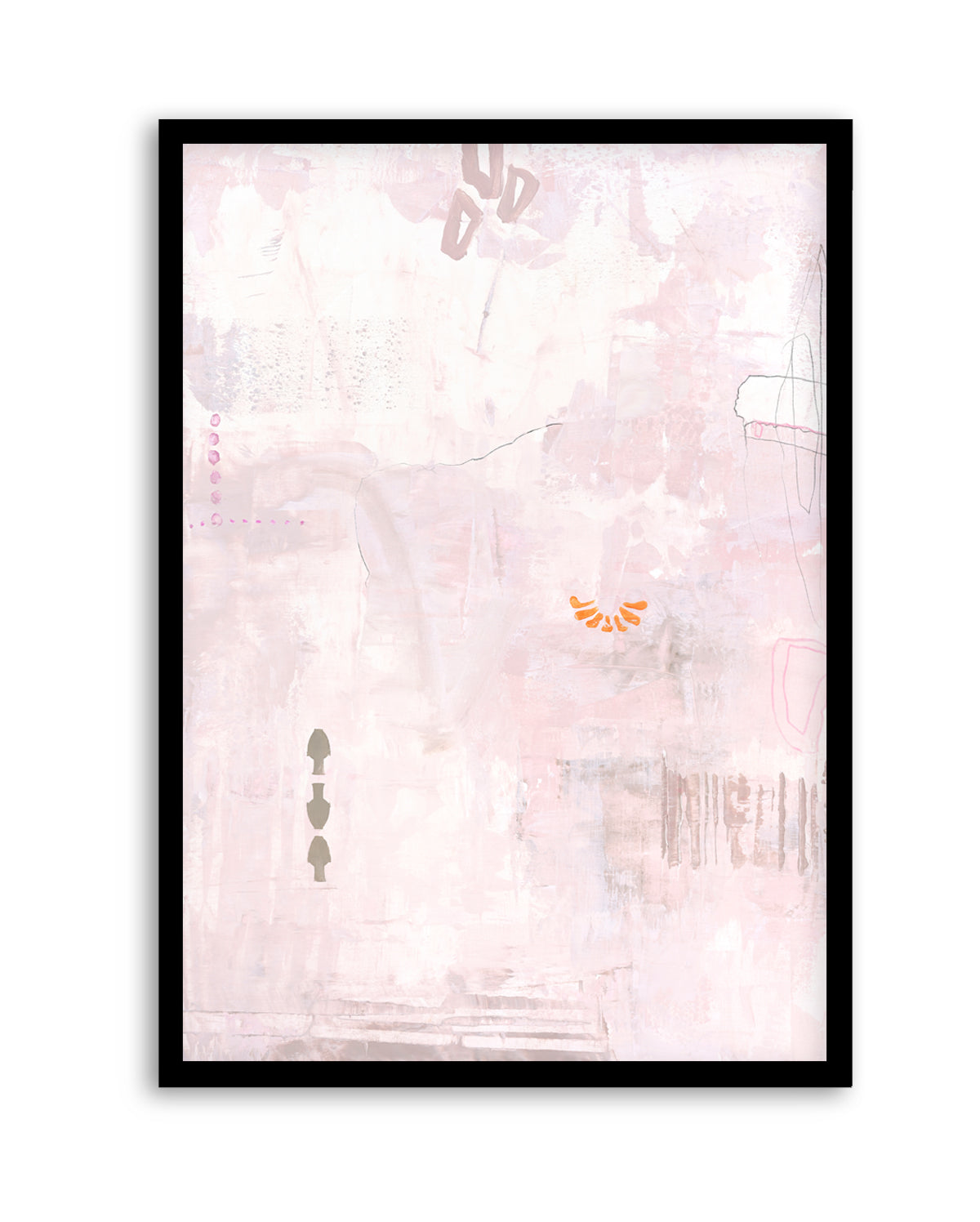 Pink Petite by Design Fabrikken | Art Print
