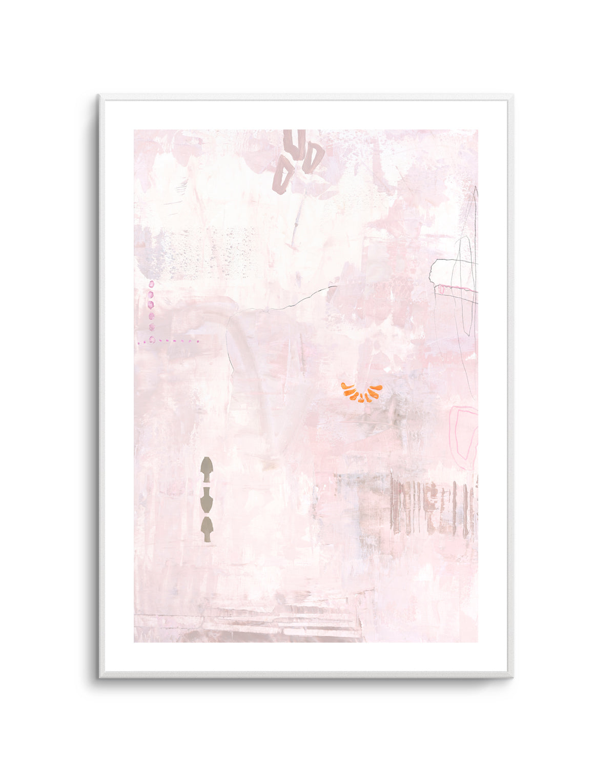 Pink Petite by Design Fabrikken | Art Print
