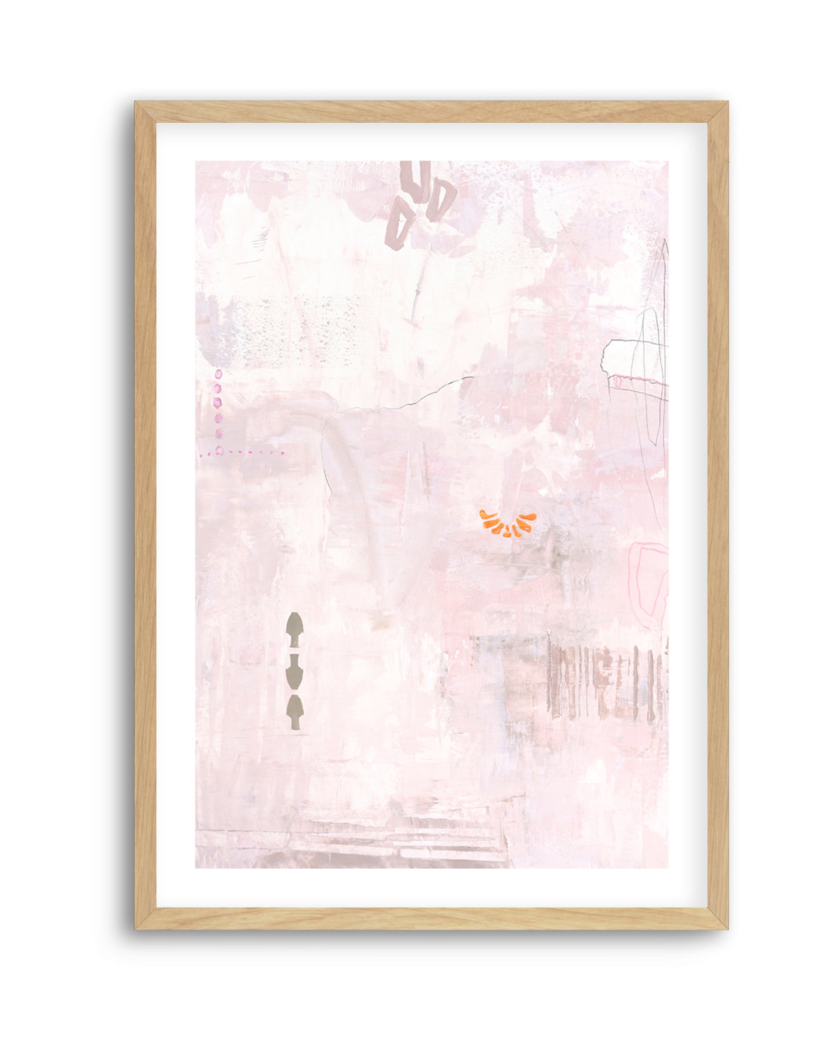 Pink Petite by Design Fabrikken | Art Print