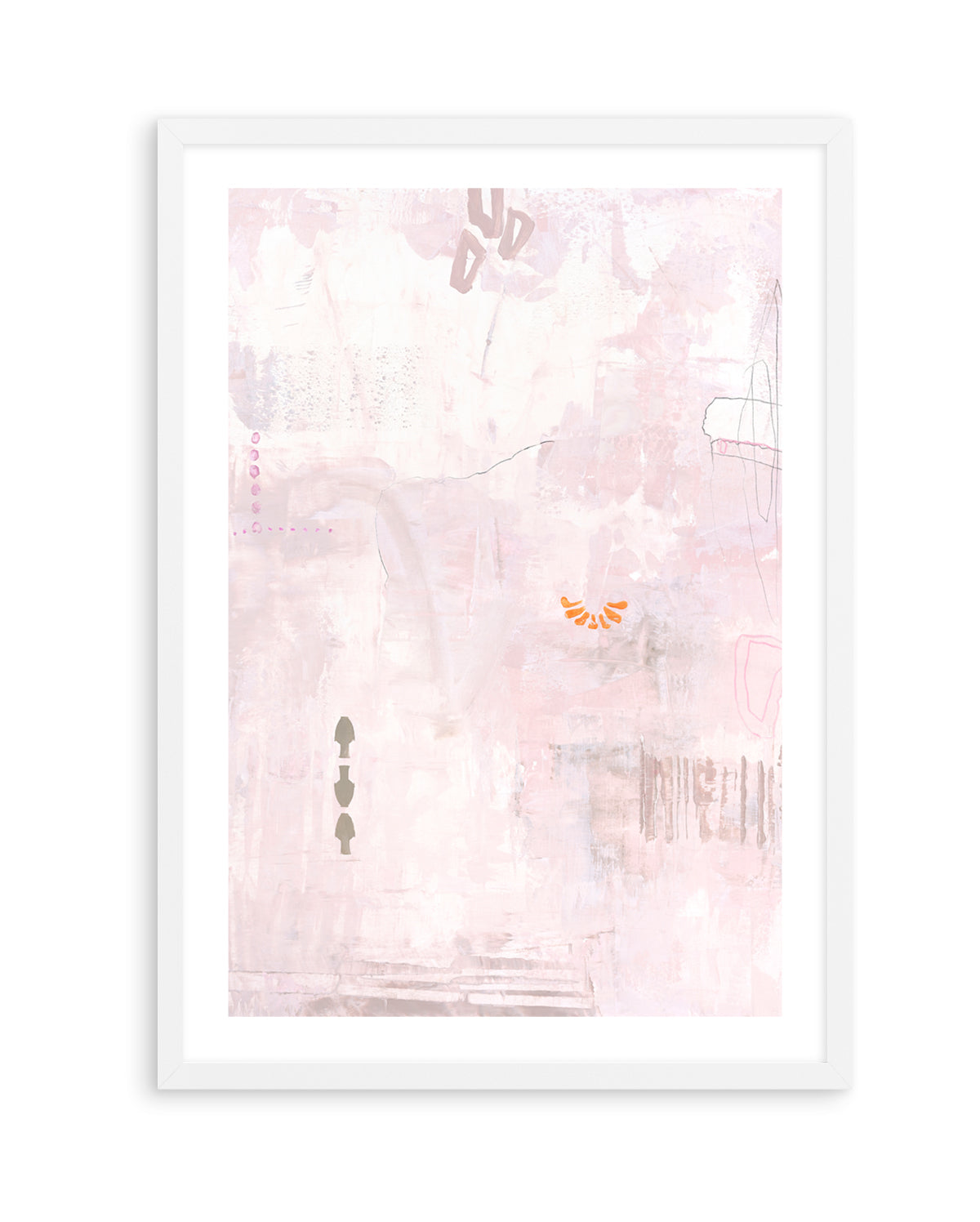 Pink Petite by Design Fabrikken | Art Print