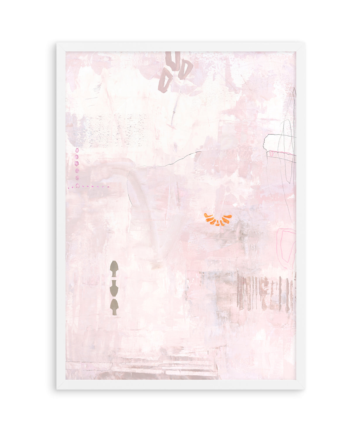 Pink Petite by Design Fabrikken | Art Print