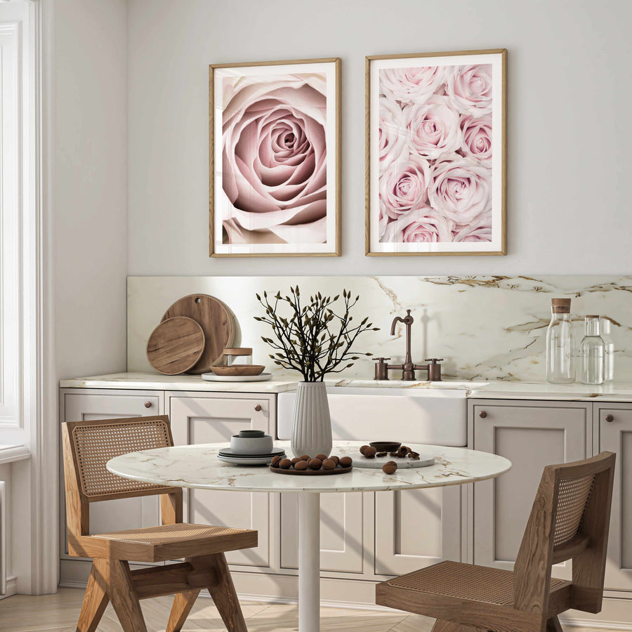 Pink Roses No 03 By Studio III | Art Print from Olive et Oriel where you can shop wallpaper and artworks online