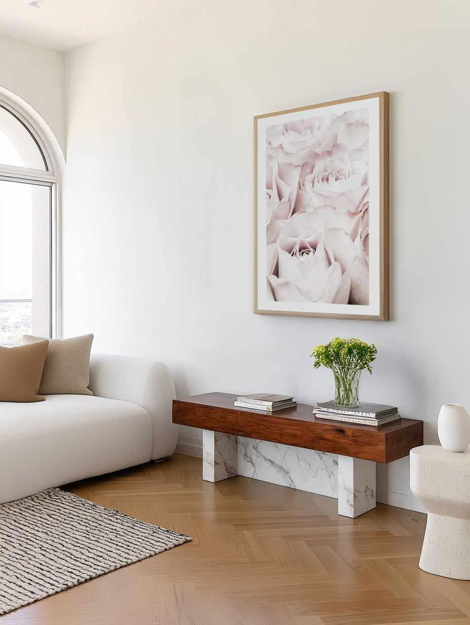 Pink Roses No 04 By Studio III | Art Print from Olive et Oriel where you can shop wallpaper and artworks online