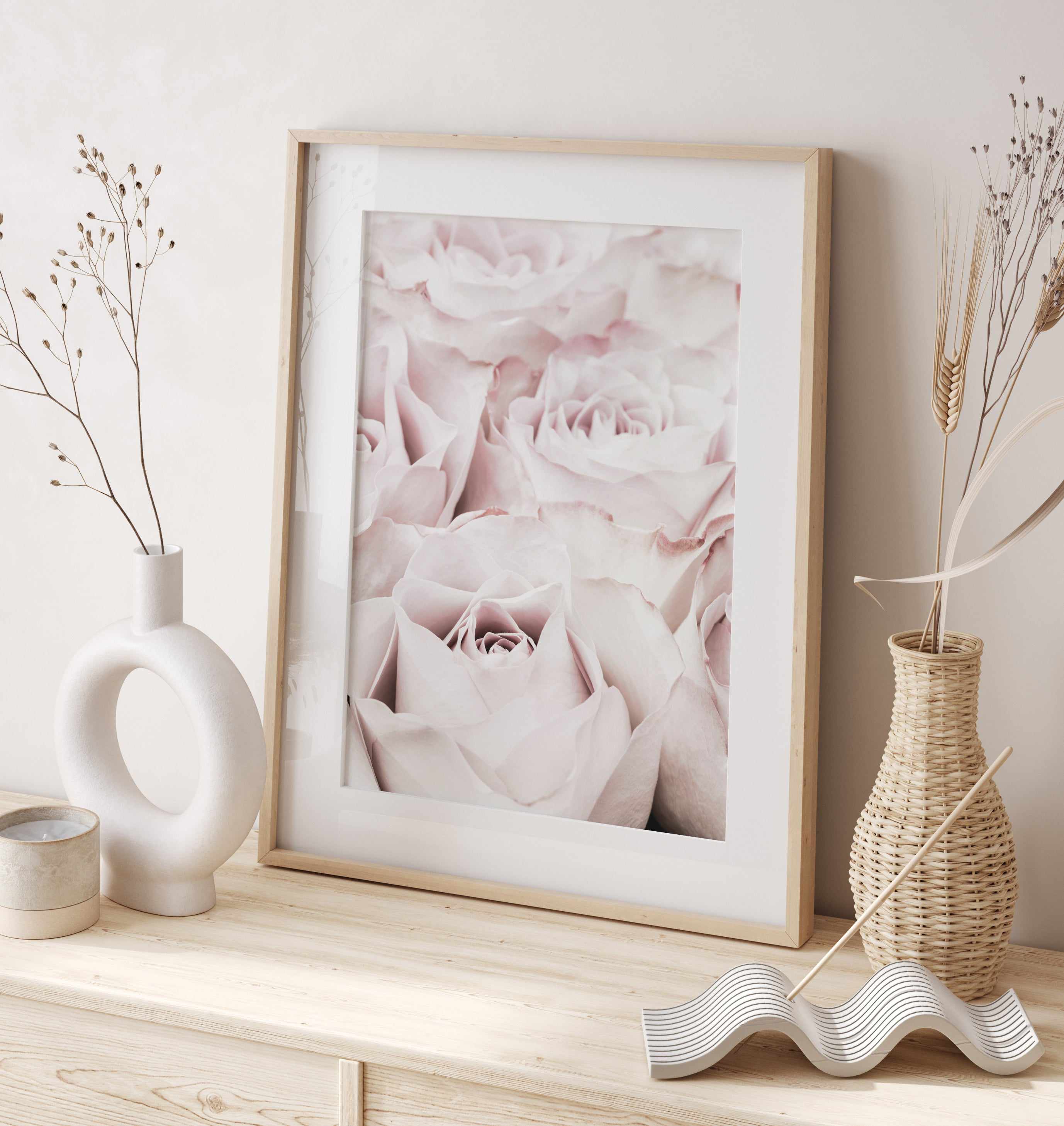 Pink Roses No 04 By Studio III | Art Print