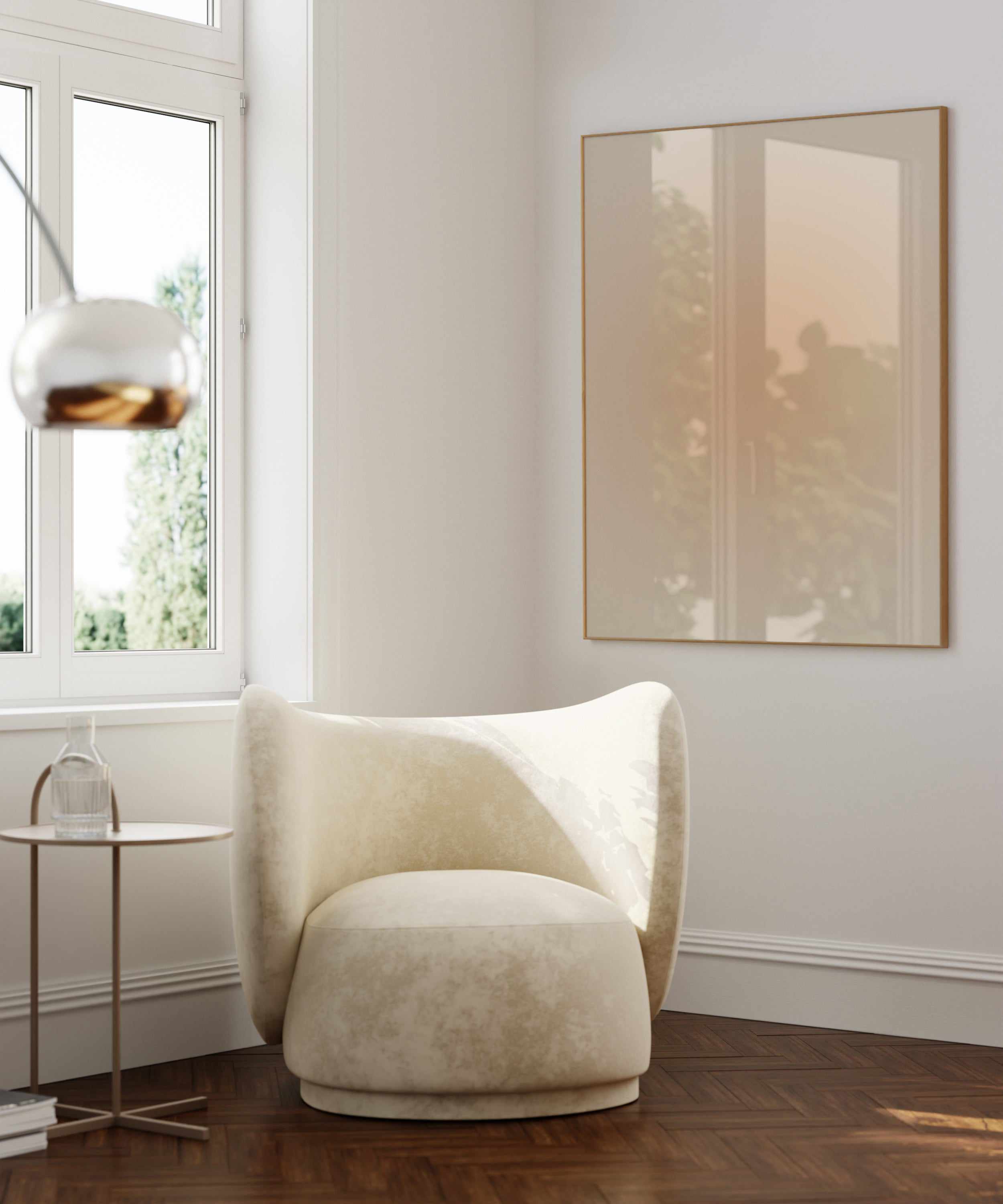 Pink Salt - The Faded Collection | Art Print from Olive et Oriel where you can shop wallpaper and artworks online