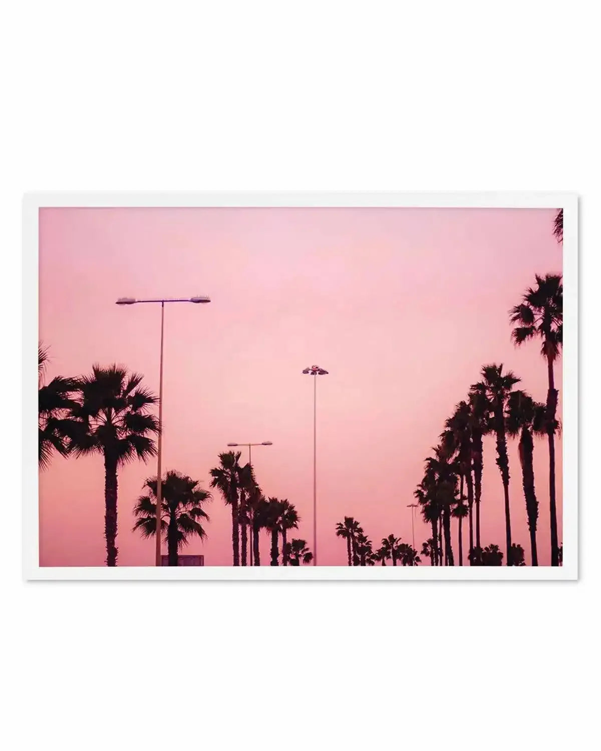 Pink Skies Ahead Art Print from Olive et Oriel where you can shop wallpaper and artworks online