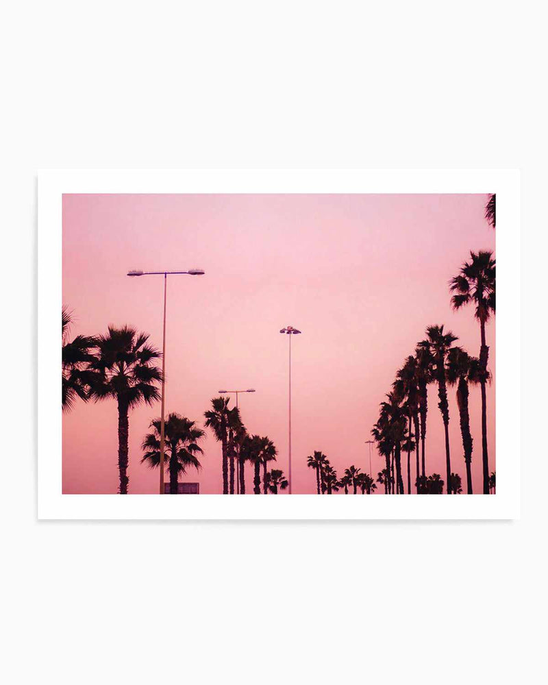 Pink Skies Ahead Art Print