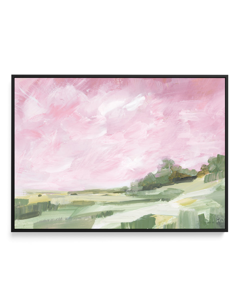 Pink Sky | Framed Canvas Art Print