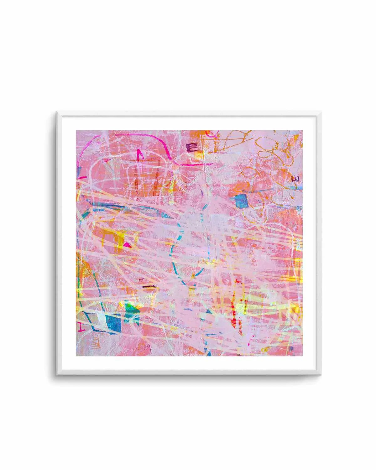 Pink Splash by Antonia Tzenova Art Print from Olive et Oriel where you can shop wallpaper and artworks online