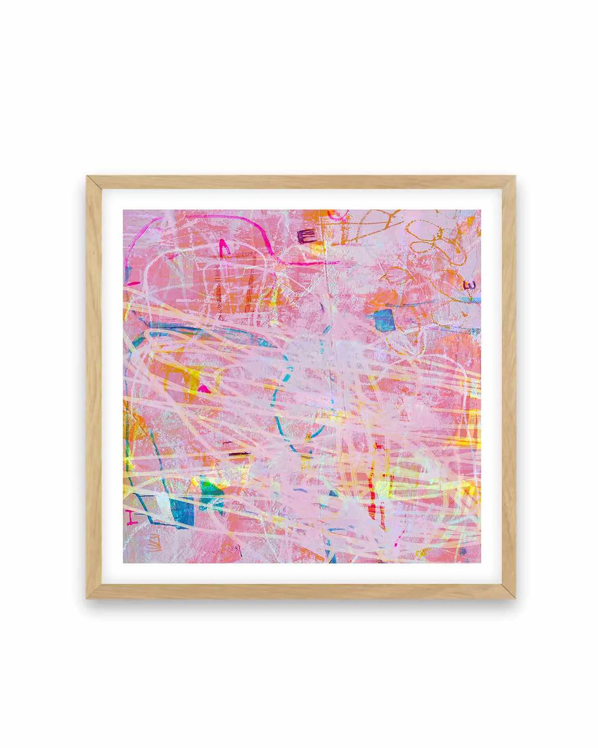 Pink Splash by Antonia Tzenova Art Print from Olive et Oriel where you can shop wallpaper and artworks online