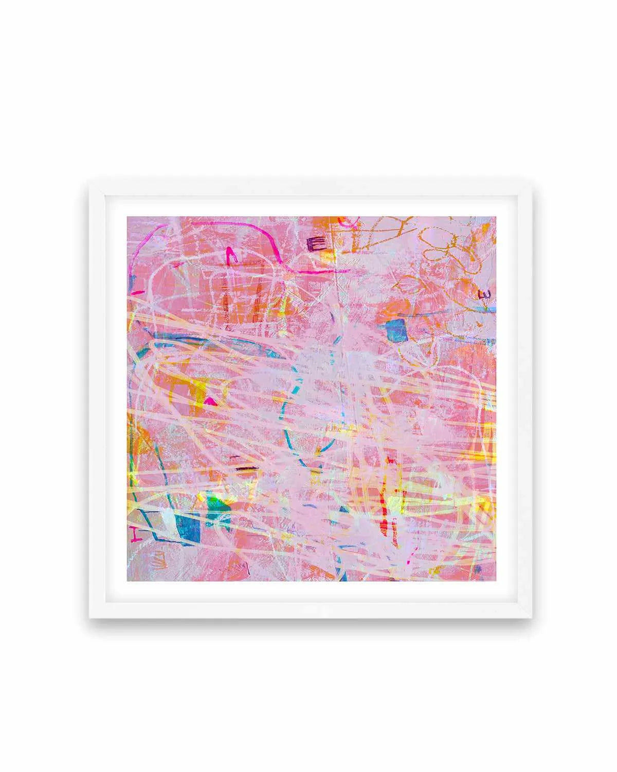 Pink Splash by Antonia Tzenova Art Print from Olive et Oriel where you can shop wallpaper and artworks online