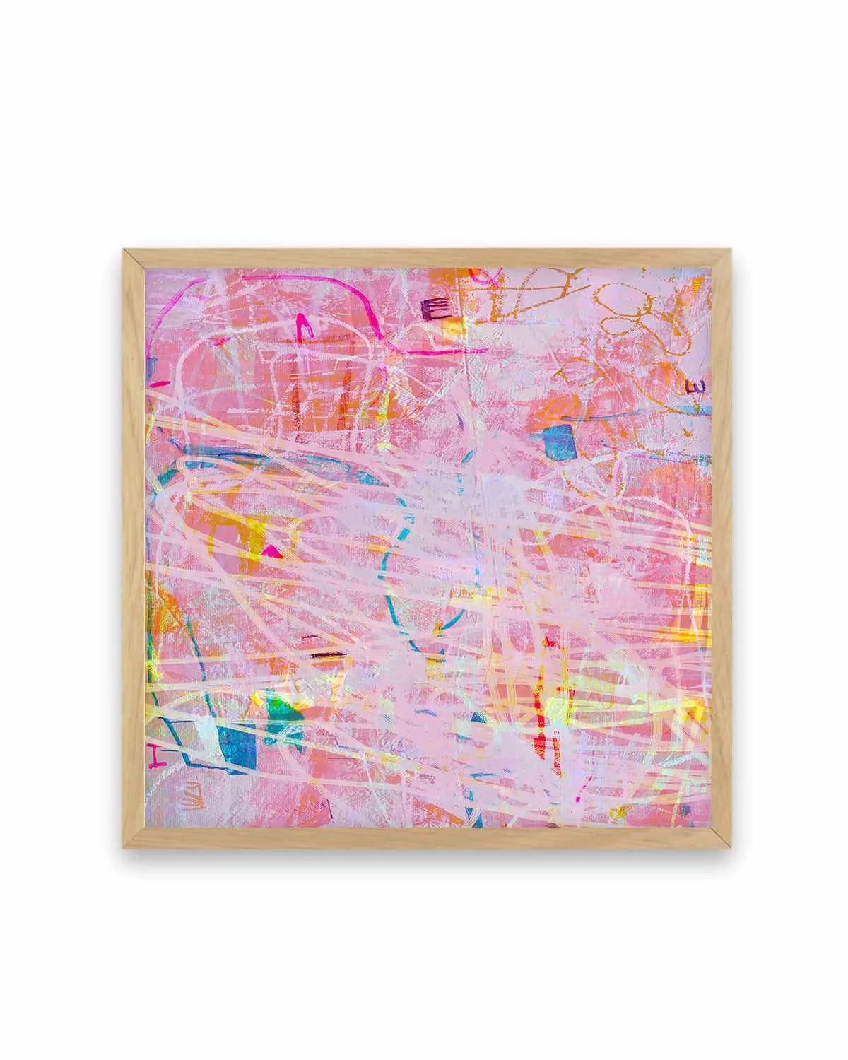 Pink Splash by Antonia Tzenova Art Print from Olive et Oriel where you can shop wallpaper and artworks online