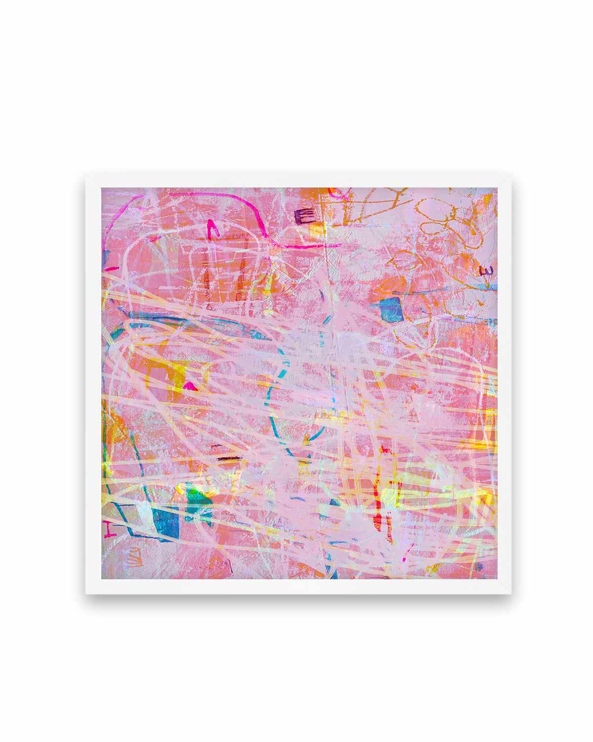 Pink Splash by Antonia Tzenova Art Print