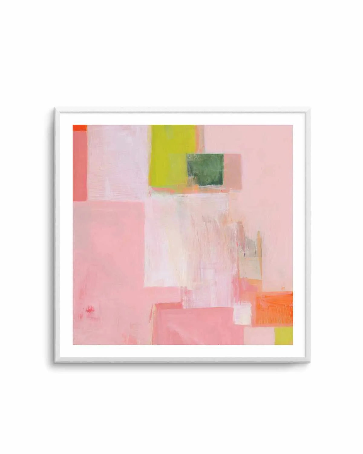 Pink Squares by Melissa Donoho Art Print from Olive et Oriel where you can shop wallpaper and artworks online