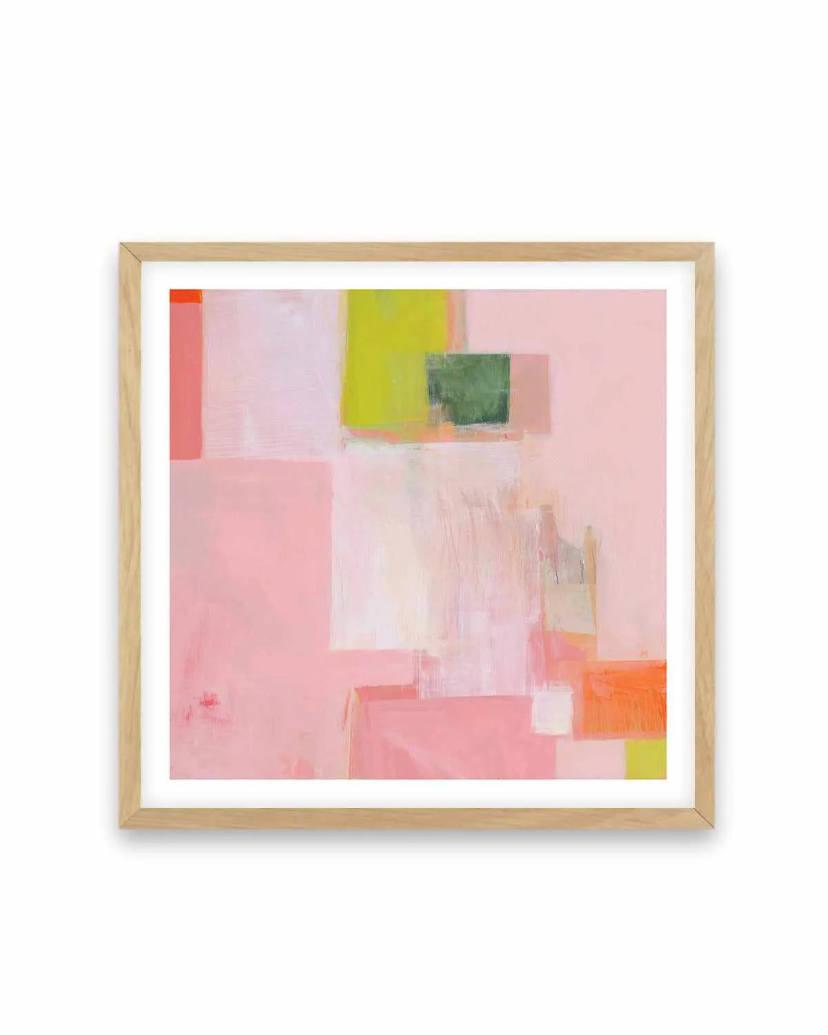 Pink Squares by Melissa Donoho Art Print from Olive et Oriel where you can shop wallpaper and artworks online