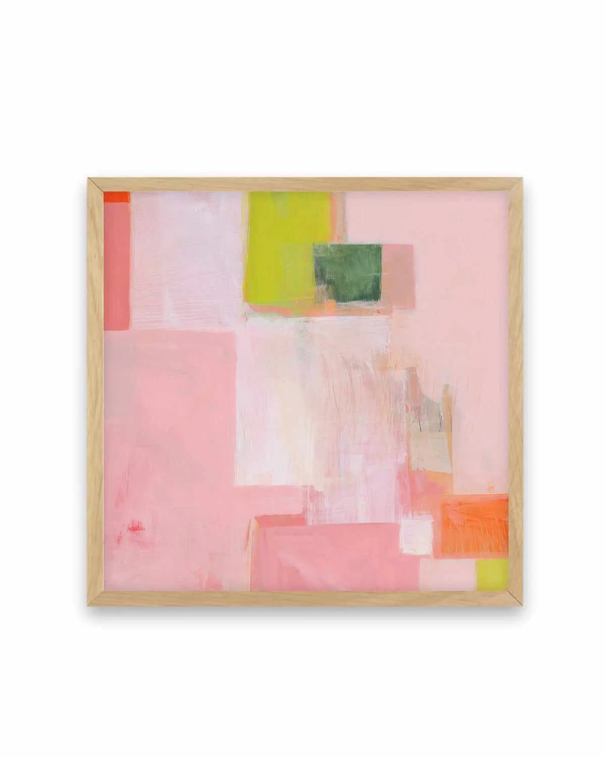 Pink Squares by Melissa Donoho Art Print from Olive et Oriel where you can shop wallpaper and artworks online
