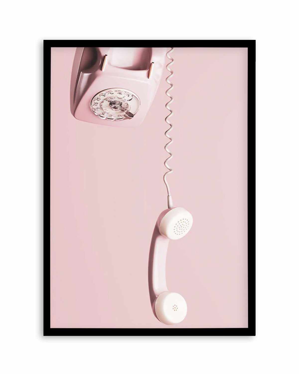 Pink Telephone Art Print