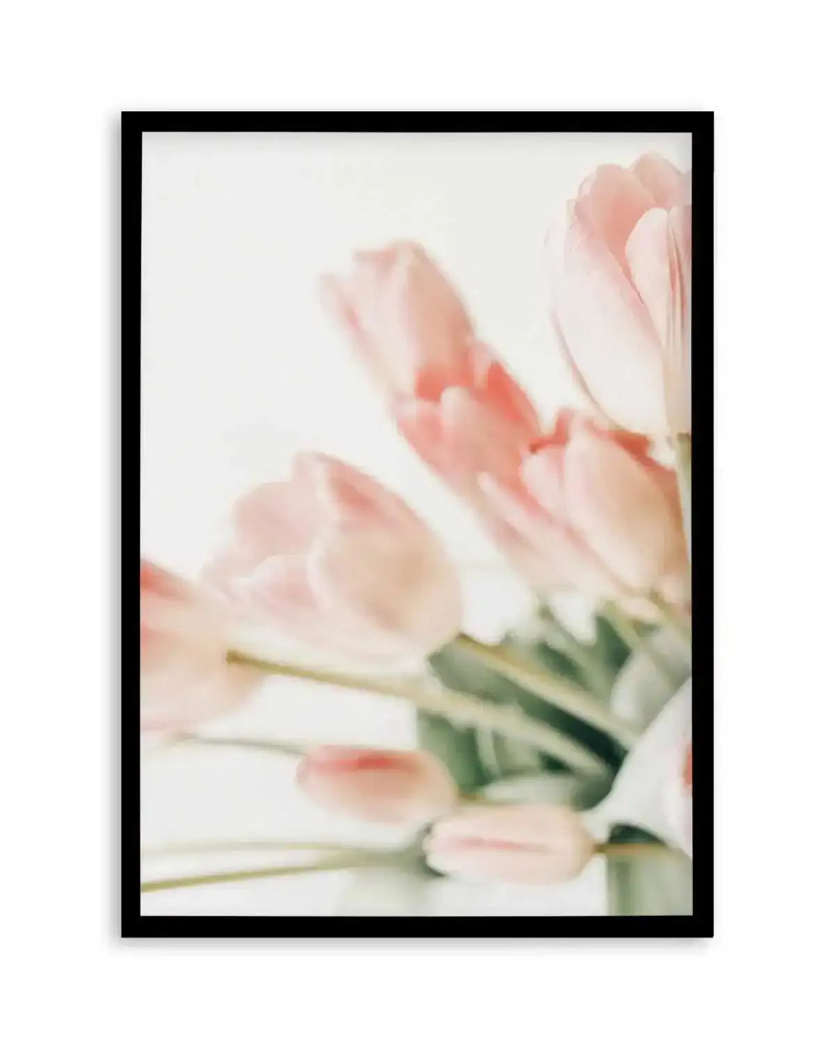 Pink Tulips I Art Print from Olive et Oriel where you can shop wallpaper and artworks online