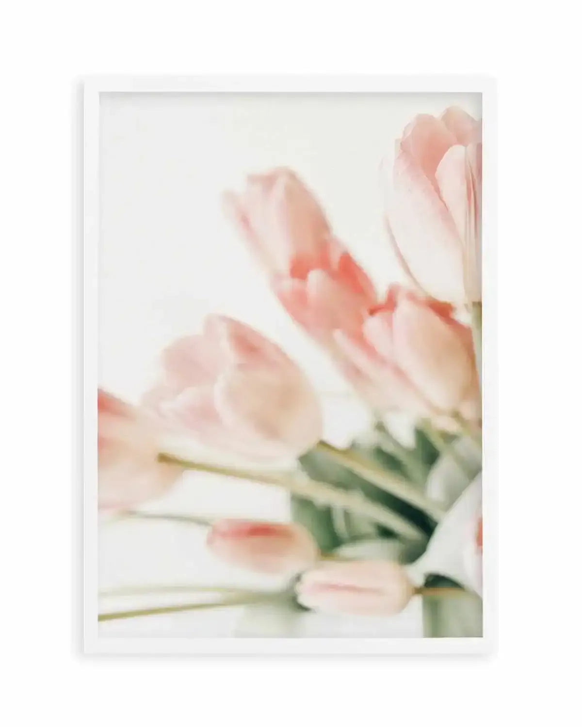 Pink Tulips I Art Print from Olive et Oriel where you can shop wallpaper and artworks online