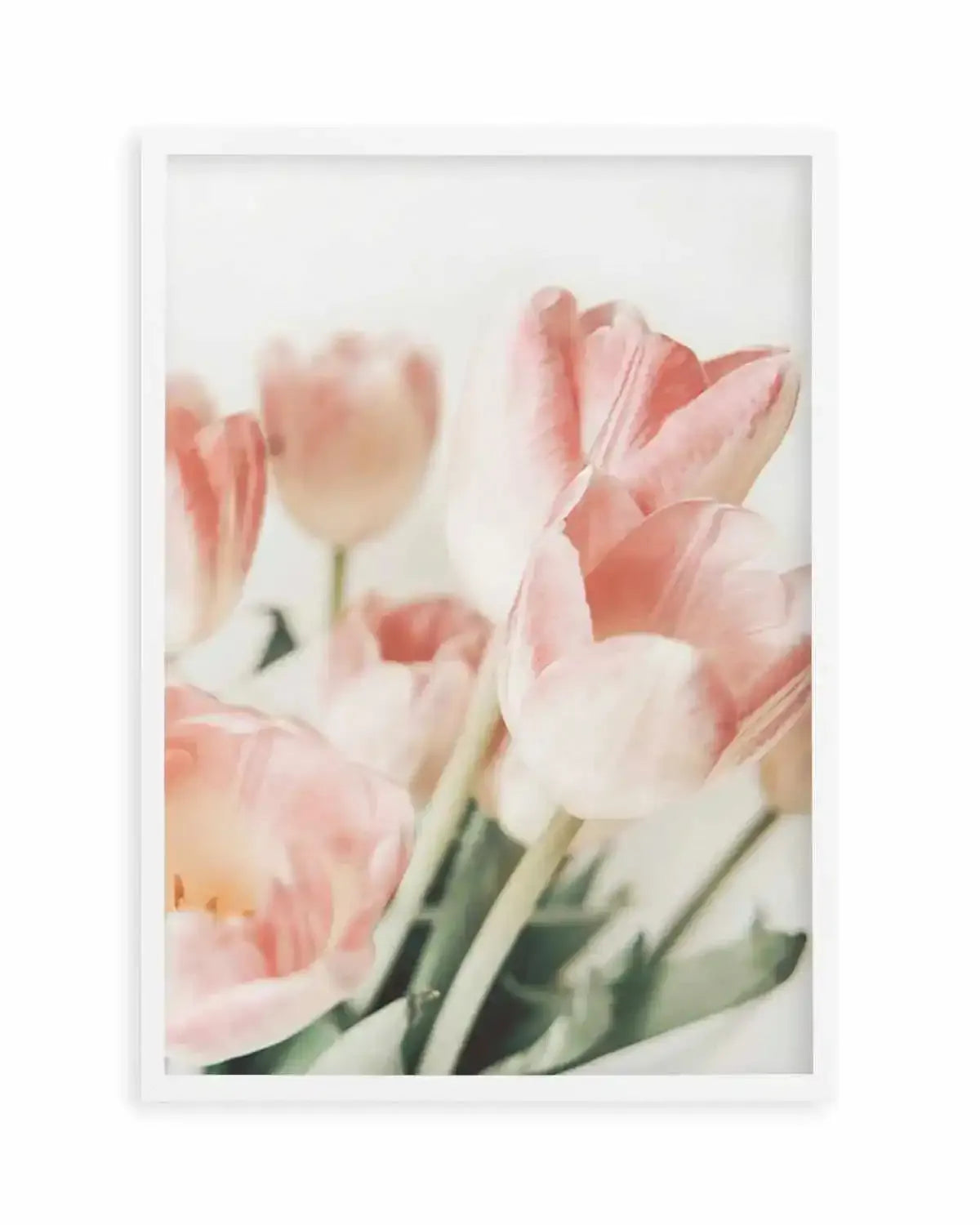 Pink Tulips II Art Print from Olive et Oriel where you can shop wallpaper and artworks online