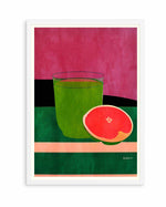 Pink, Little Grapefruit by Bo Anderson | Art Print