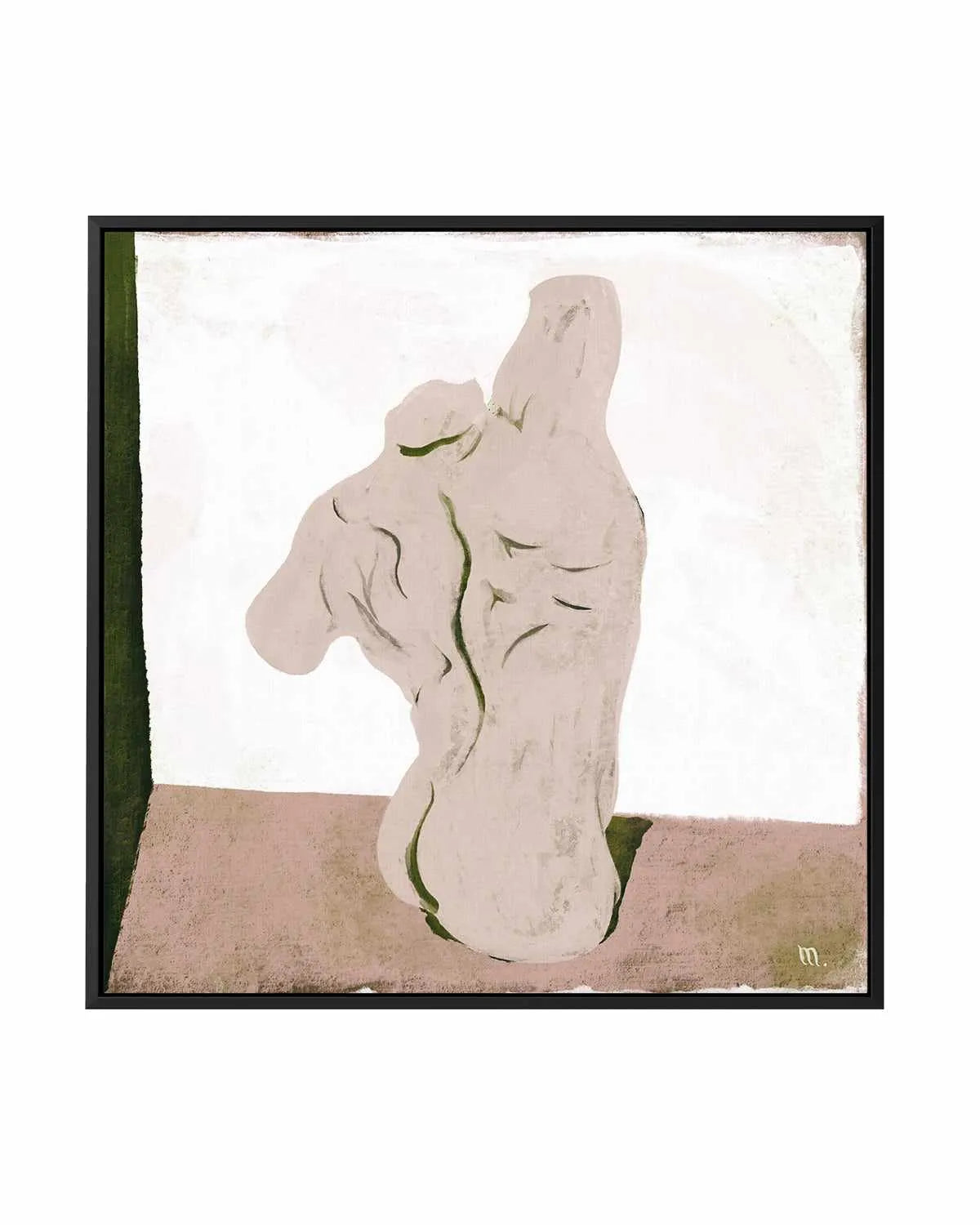 Pink Marble Still Life by Marco Marella | Framed Canvas Art Print from Olive et Oriel where you can shop wallpaper and artworks online