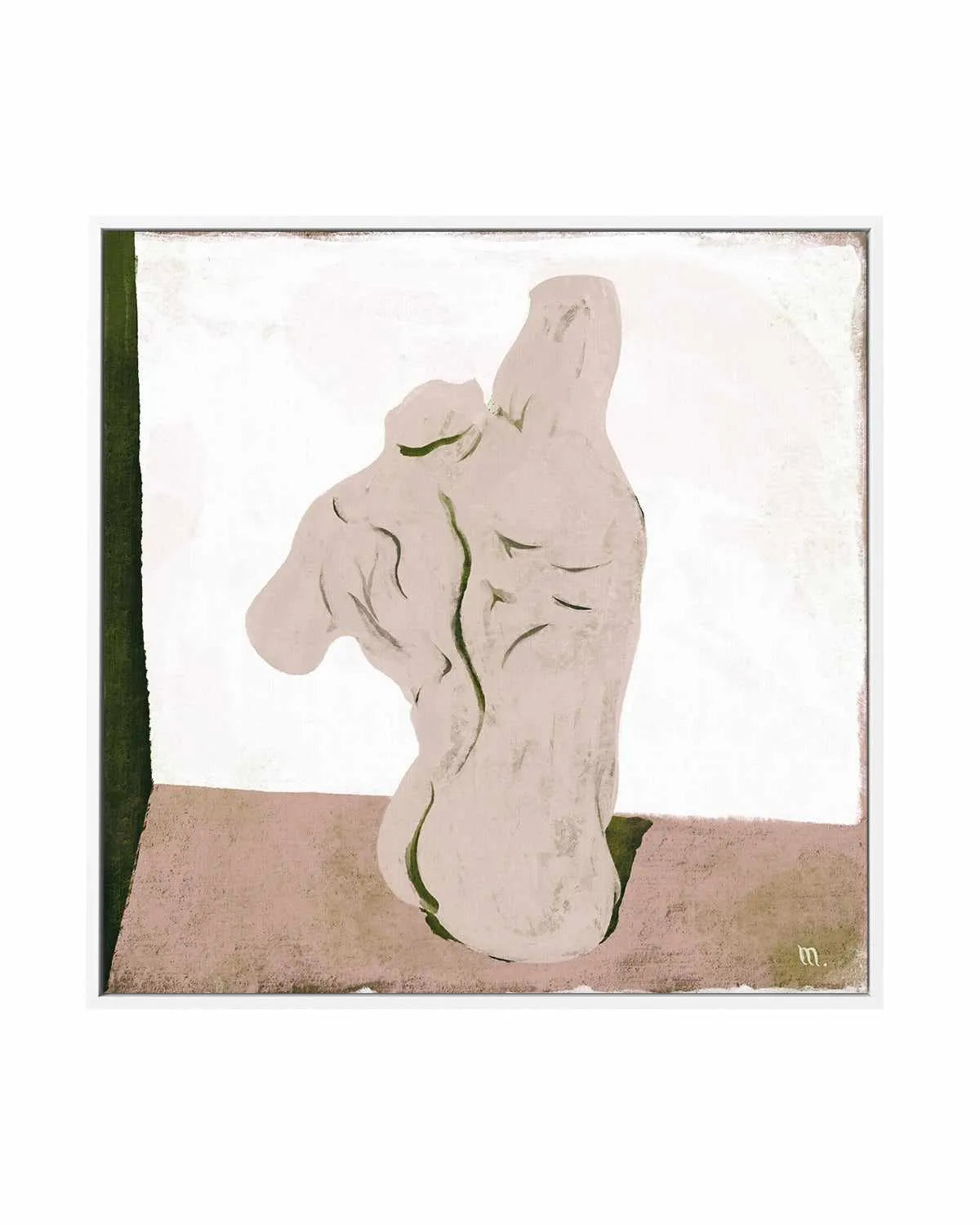 Pink Marble Still Life by Marco Marella | Framed Canvas Art Print from Olive et Oriel where you can shop wallpaper and artworks online